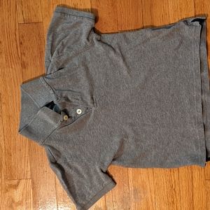 Arizona Jeans Co Boys 4T gray polo shirt